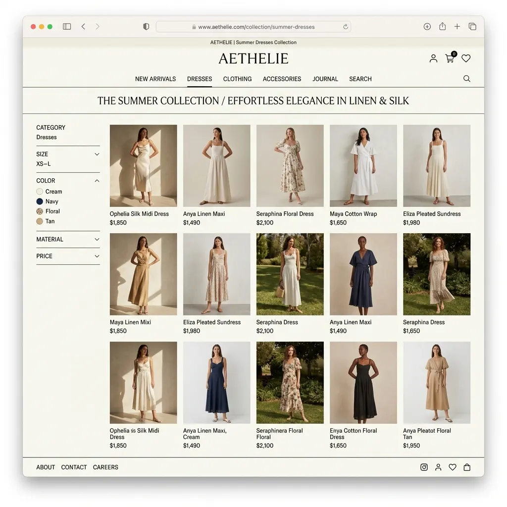 Vogue E-Commerce Hub main preview